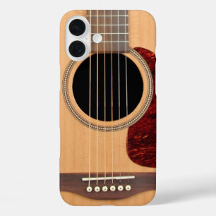 Coque Pour iPhone 16 Plus Dreadnoud Acoustique 6 cordes Guitare