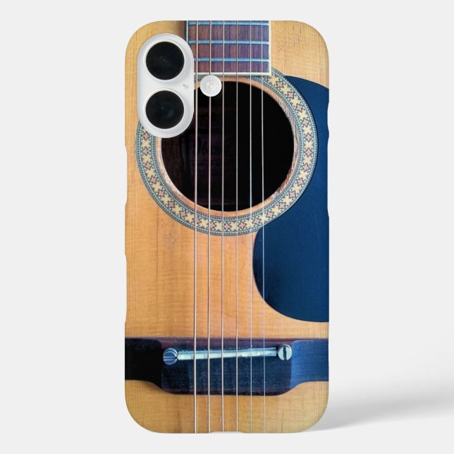 Coques Case-Mate iPhone Dreadnough Guitare acoustique (Verso)