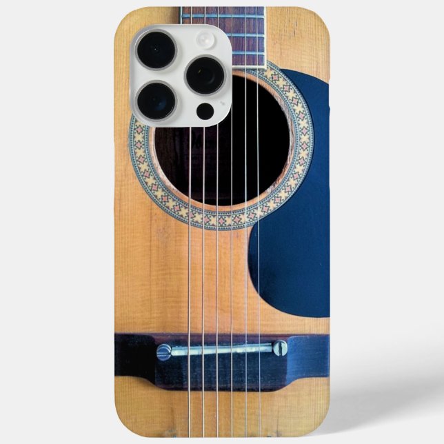 Coques Case-Mate iPhone Dreadnough Guitare acoustique (Verso)