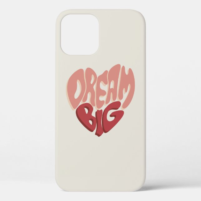 Coques Case-Mate iPhone Dream Big : Un message significatif pour le succès (Verso)