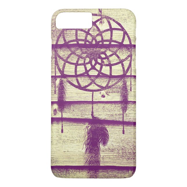 Coques Case-Mate iPhone Dream Catcher Purple Wood (Dos)