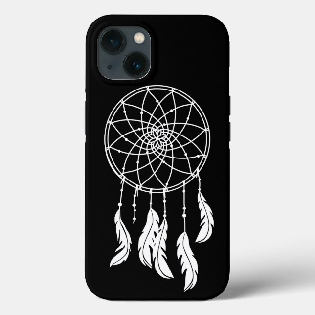 Coques Case-Mate iPhone Dreamcatcher en blanc (Verso)