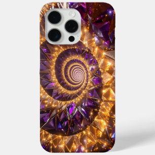 Coque Case-Mate iPhone Dreamscape de spirale dorée