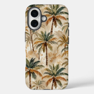 Coque Pour iPhone 16 Dreamy Coconut Palm Grove