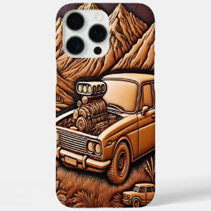 Coque iPhone 16 Pro Max Dreamy Drive avec Muscle Car des années 1980