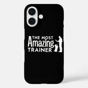 Coque Pour iPhone 16 Dresseur de chiens Le dresseur le plus incroyable 