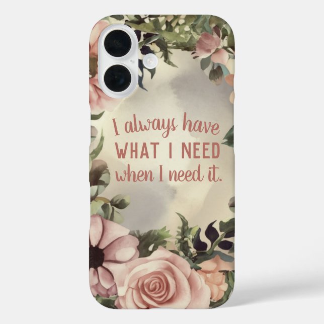 Coques Case-Mate iPhone Droit de soumission inspirationnel de l'attraction (Verso)