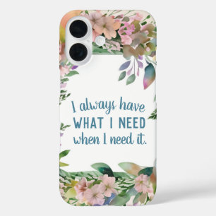 Coque Pour iPhone 16 Droit de soumission inspirationnel de l'attraction