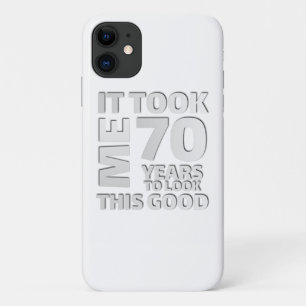Case-Mate iPhone Case Drôle 70 ans disant citation