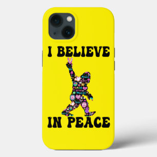 Case-Mate iPhone Case Drôle Bigfoot Je Crois En La Paix
