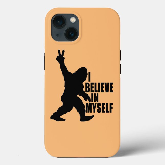 Coques Case-Mate iPhone Drôle Bigfoot - Je crois en moi-même (Verso)