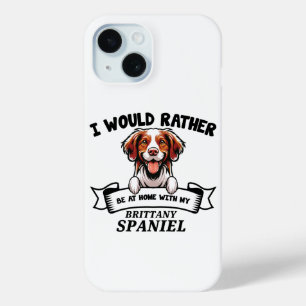Coque Case-Mate iPhone Drôle Brittany Spaniel Dog
