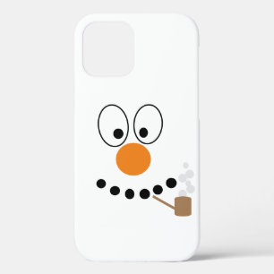 Case-Mate iPhone Case Drôle Cartoon de Noël Snowman visage