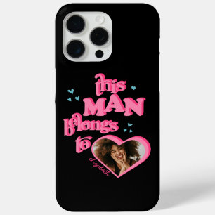 Coque Case-Mate iPhone Drôle cet homme appartient à GF Heart Photo T-Shir