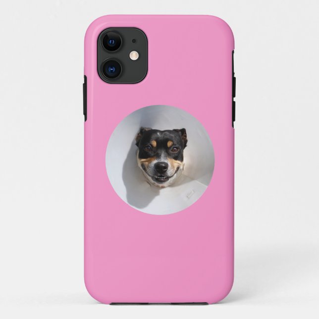 Coques Case-Mate iPhone Drôle chien souriant (Dos)