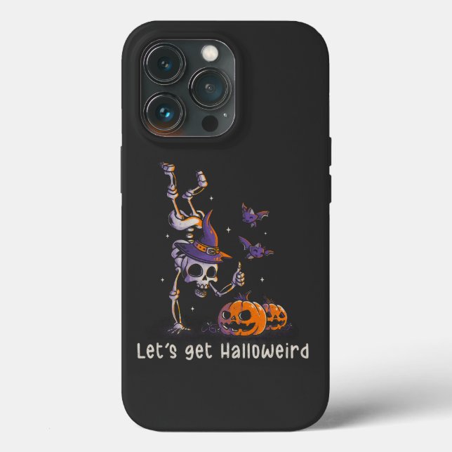 Coques Case-Mate iPhone Drôle Citation d’Halloween Obtenons un jeu de mots (Verso)