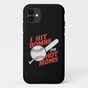 Case-Mate iPhone Case Drôle de baseball rétro Je frappe des bombes pour