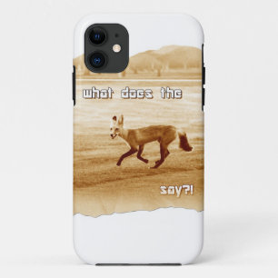 Coque Case-Mate Pour iPhone drôle de ce que dit le renard