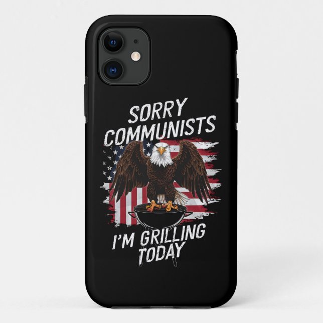 Coques Case-Mate iPhone Drole de communistes désolé je fais un barbecue au (Dos)