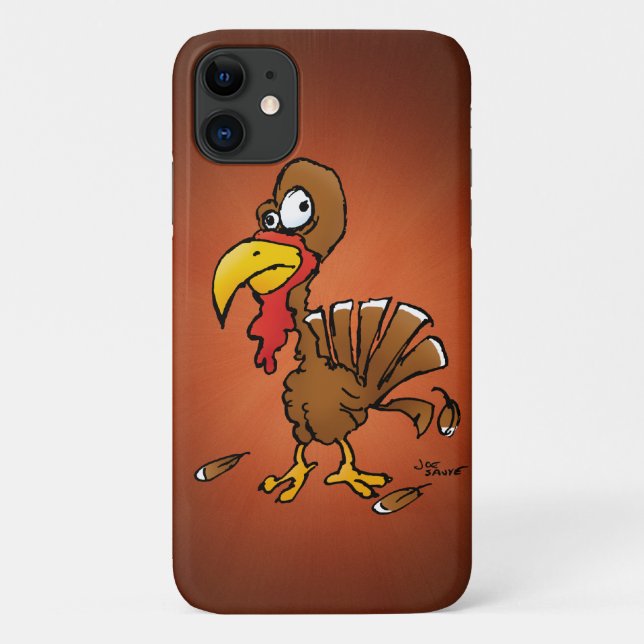 Coques Case-Mate iPhone Drôle derp Turquie dessin (Dos)
