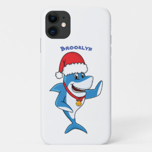 Case-Mate iPhone Case Drôle dessin animé de requin de Noël