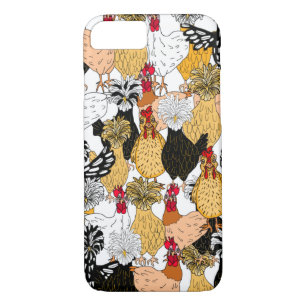 Case-Mate iPhone Case Drôle dessin main poulets de dessin