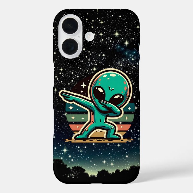 Coques Case-Mate iPhone Drôle Extraterrestrial Alien Dabbing (Verso)