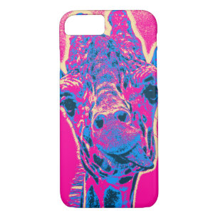 Coque Case-Mate Pour iPhone Drôle Giraffe Sticking out son langue