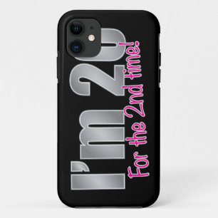 Coques Pour iPhone Drôle j'ai 20 ans pour le quarantième anniversaire
