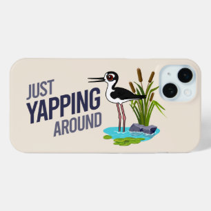 Coque Case-Mate iPhone Drôle, Jouant autour de l'écharpe à cou noir