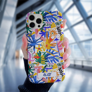 Coque iPhone 16 Pro Drôle mignon coloré Doodon Cartoon personnalisé