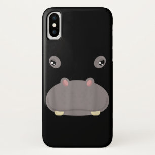 Case-Mate iPhone Case Drôle Mignonne Animal Visage Hippo Costume Hallowe