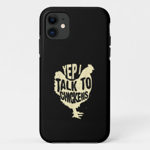 Case-Mate iPhone Case Drôle Ouais Je Parle Aux Poulets Cadeau Cool Anima