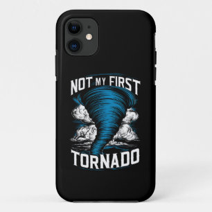 Case-Mate iPhone Case Drôle Pas Mon Premier Chaser Tornado Rétro Storm