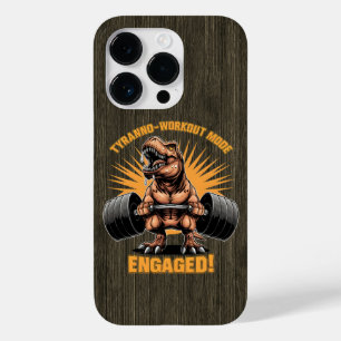 Coque Case-Mate iPhone Drôle T Rex Dinosaur Entraînement Fitness Exercice