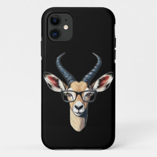 Case-Mate iPhone Case Drôle visage gazelle pour les amateurs de safari e