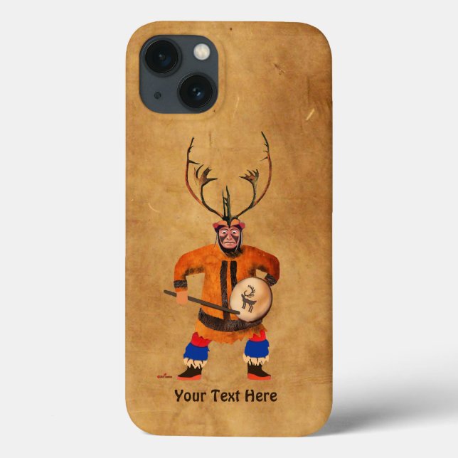 Coques Case-Mate iPhone Drumming Shaman (Verso)