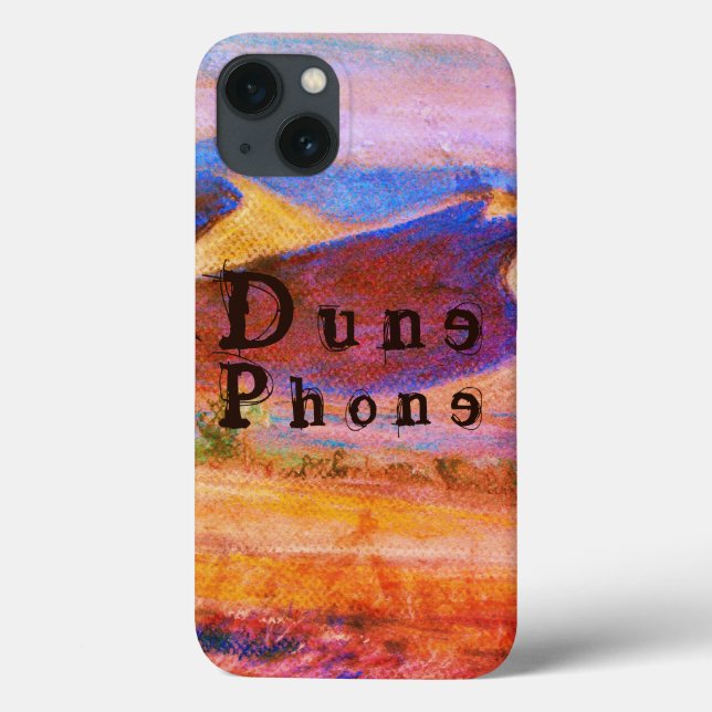 Coques Case-Mate iPhone Dunes de sable dans Pastel Phone (Verso)