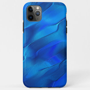 Case-Mate iPhone Case Dunes métalliques dans les tons bleu vif
