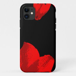 Coques Pour iPhone duo amaryllis rouge
