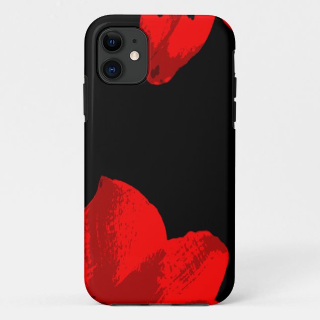 Coques Case-Mate iPhone duo amaryllis rouge (Dos)