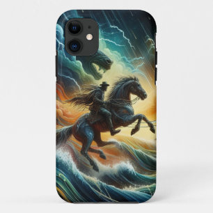 Case-Mate iPhone Case Duo dynamique : Stormy Horseback Adventure