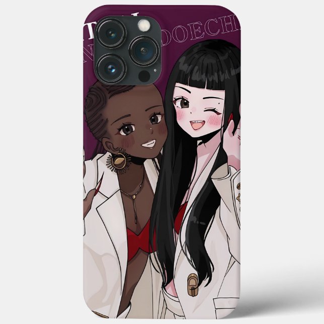 Coques Case-Mate iPhone Dúo Extraordinario – Arte Exclusivo Jennie x Doech (Verso)