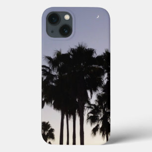 iPhone 13 Coque Dusk avec palmiers Scène tropicale