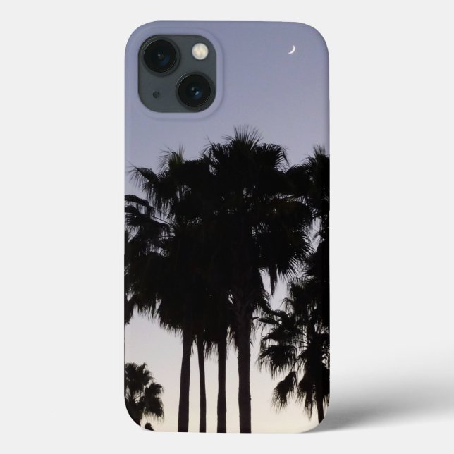 Coques Case-Mate iPhone Dusk avec palmiers Scène tropicale (Verso)