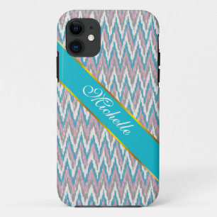 Coques Pour iPhone Dusty rose et bleu iKat