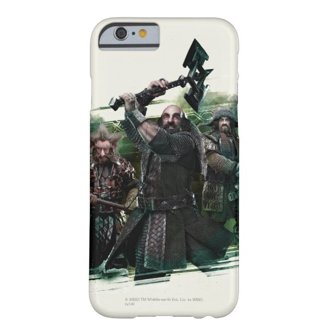 Coques Case-Mate iPhone Dwalin, Nori et Bofur Graphic (Dos)