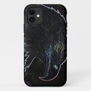 Coque Case-Mate Pour iPhone Eagle chauve dans le cas au néon de l'iPhone 5