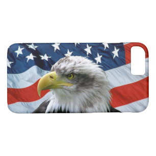 Etui iPhone Case-Mate Eagle chauve et drapeau américain