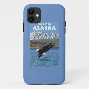 Etui iPhone Case-Mate Eagle chauve plongeant - Katmai, Alaska